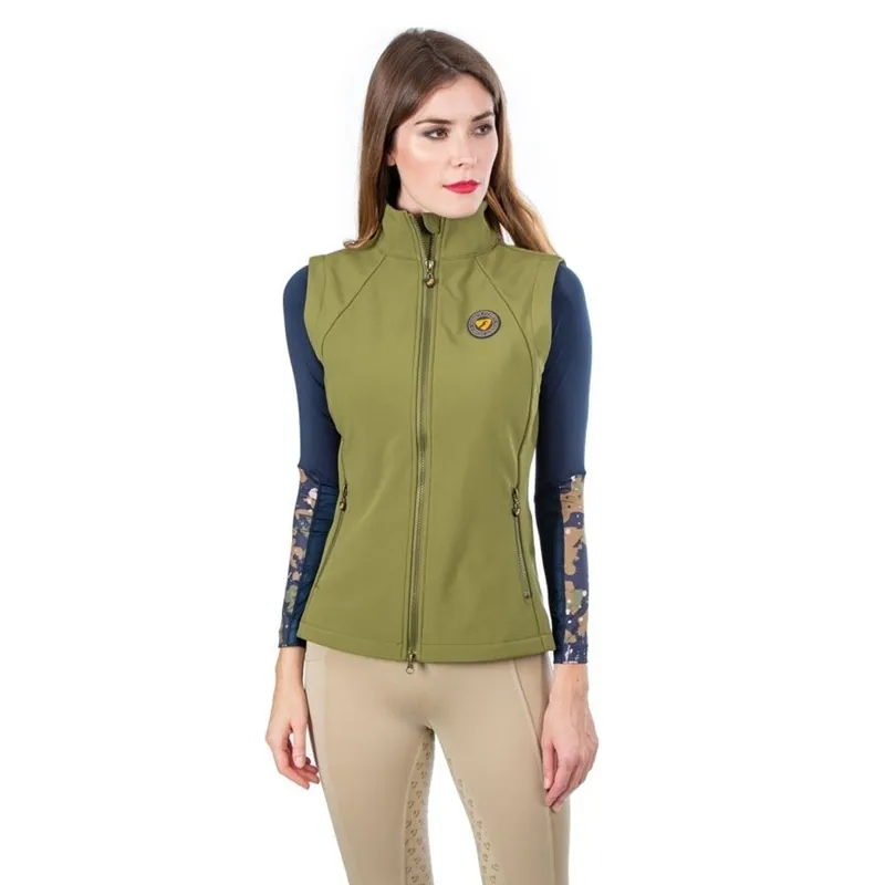 Aubrion Ealing Softshell Ladies Gilet - Olive 